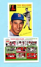 1954 Style Baseball Collectors Issue # 250 Ted Williams -- Boston Red Sox