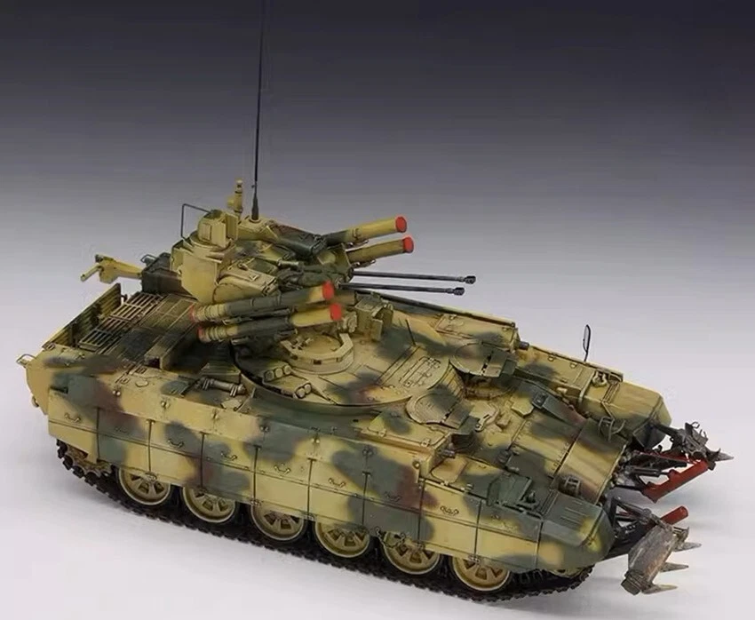 1/35 RUSSIAN 『TERMINATOR』 FIRE SUPPORT COMBAT VEHICLE BMPT プラモデル(TS-010) MENG Model(モンモデル) Russian Terminator, Fire Support Combat Vehicle BMPT - Meng