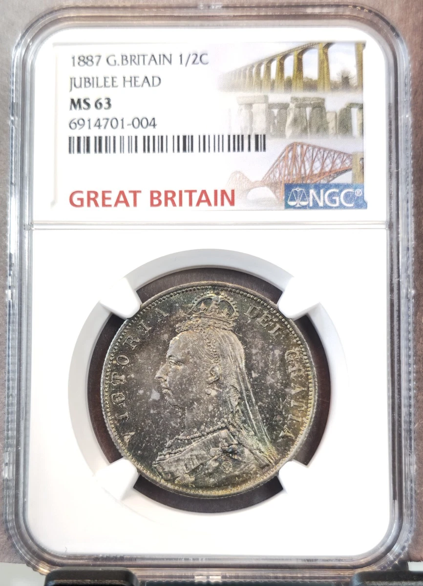 Silver 1887 Year UK Half Crown Coins for sale | eBay