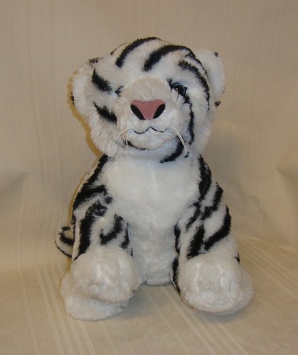 White Tiger Plush Stuffed Animal 