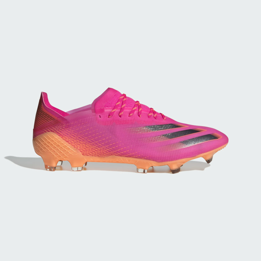 Adidas X Ghosted.1 Fg Mens Firm Ground Soccer Cleats Shock Adidas X Ghosted.1 Fg Mens Firm Ground Soccer Cleats Shock