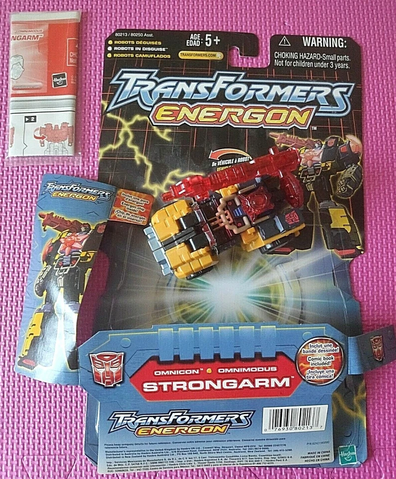 Transformers Energon STRONGARM Omnicon Basic Class Ships WORLDWIDE -Complete - Image 3 of 4