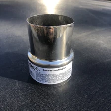 M & G Duravent 3DFS-FC Dura-Vent 3 Inch Connector Adaptor for DuraFlex