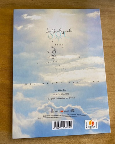 LEE JIN HYUK Signed S.O.L Autographed CD Mini KPOP Preowned ALBUM ~ Free Ship! - Picture 5 of 5