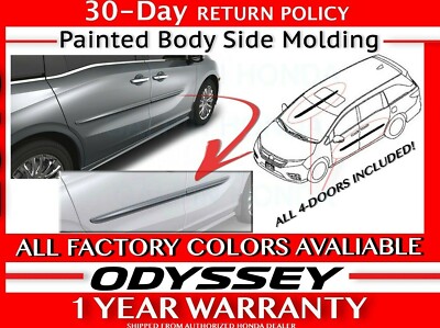 Genuine OEM 2018-2025 Honda Odyssey Painted Body Side