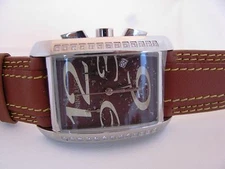 Nina Ricci ladies watch N011.65.83.68 Light Brown leather strap  Brand New 