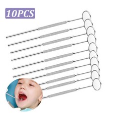 10pcs/set Dental Mouth Mirror Reflector Dentist Equipment Dental Mouth Mirror