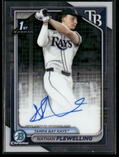 2024 Bowman Draft #CPA-NF Nathan Flewelling 1st Bowman Autograph