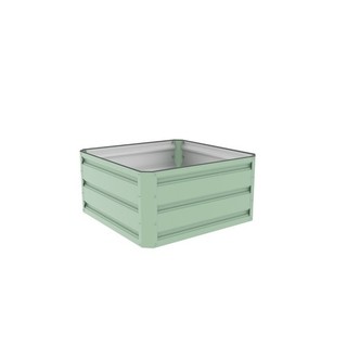 Garden Metal Raised Vegetable Planter Outdoor Flower Trough Herb Grow Bed Box M