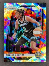 2024 Panini WNBA Prizm DIAMOND DESHIELDS Silver Ice Prizm #8 Chicago Sky (A)