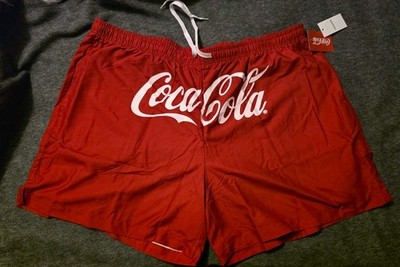 Coca-Cola Red  Size 2XL swim trunks