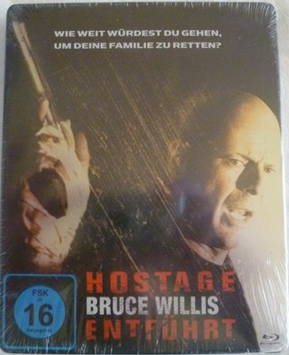 Steelbook Bluray-Edition  '' Hostage ''  NEU in OVP  !!
