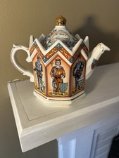 Sadler Porcelain Teapot  The Battle of Aginco...