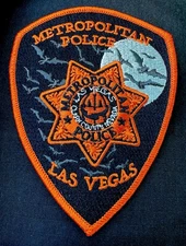 Las Vegas Metropolitan Police Department Halloween Patch LVMPD