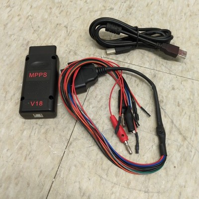 V18MPPS Diagnostic Cable for ECU M3.8 M5.9 ME7xx MED9 MED17 EDC15/16/17, Comp...