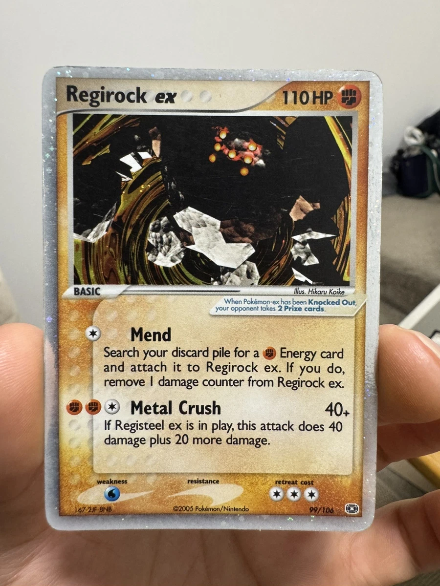 Regirock ex Pokmon TCG Cards for sale | eBay