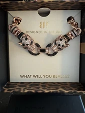 Bomb Party ULTRA RARE UNICORN Untamed Necklace Jaguar Rose Gold