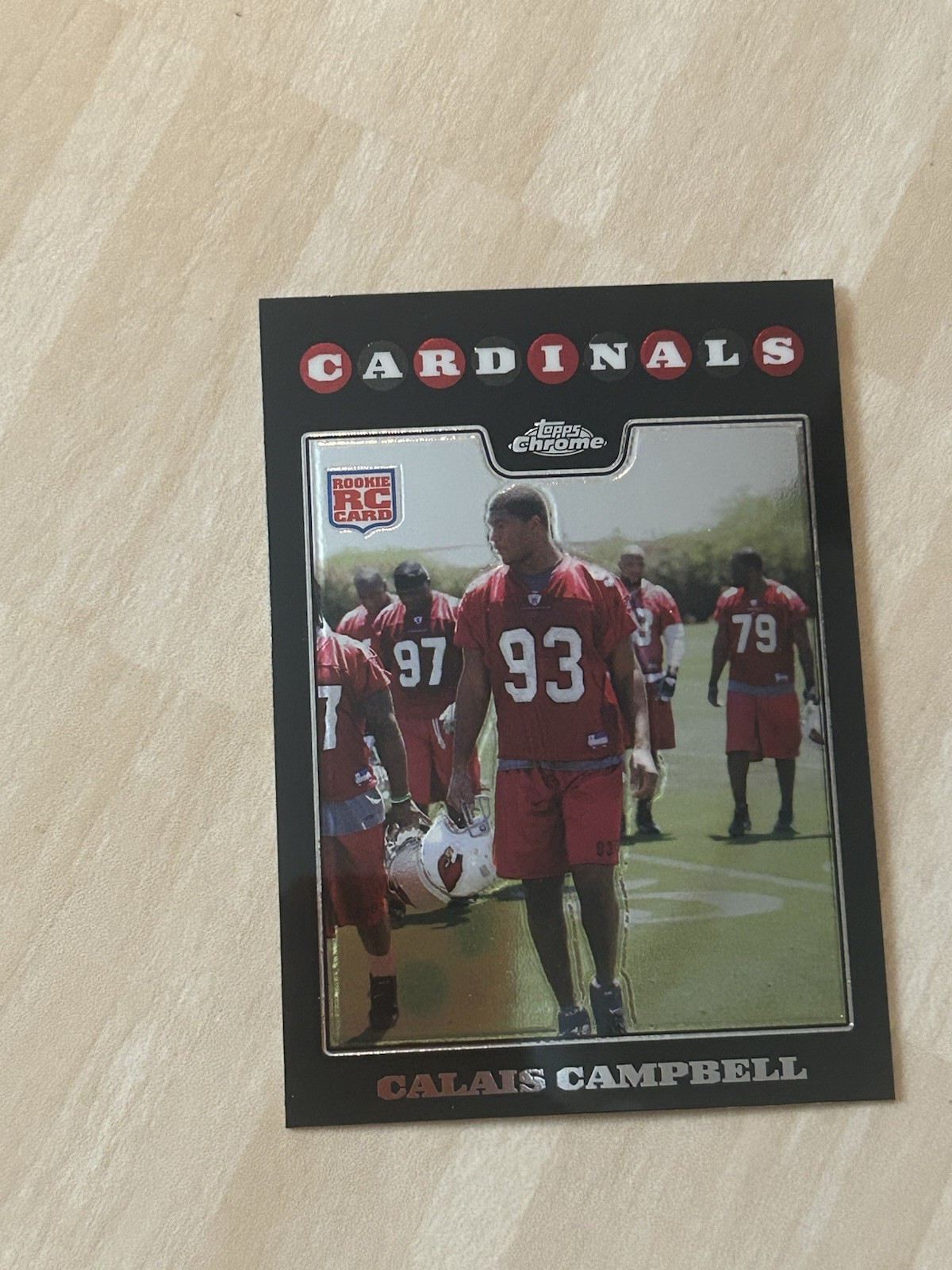 2008 Topps Chrome - Calais Campbell #TC239 (RC)