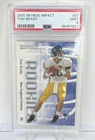 2000 SkyBox Impact Rookie Tom Brady #27 PSA 9 Patriots NFL Football Card