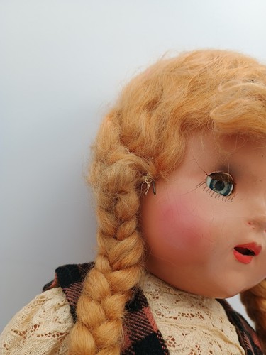 Vintage 1930s Unbranded Composition Doll - Picture 7 of 24