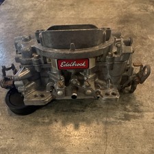 Edelbrock 1405 600 Cfm Carburetor Carb With Manual Choke