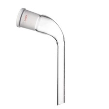 Distilling glass adapter with joint 24/29 105 bent Laboratory Glassware