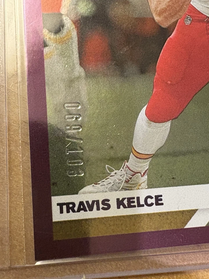 Travis Kelce 2019 Donruss Purple (69/103) Foto 3 de 3