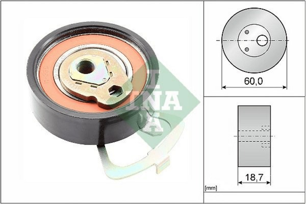 Spannrolle Zahnriemen FüR Audi Seat Skoda VW A2 Altea XL Arosa Cordoba Vario-image