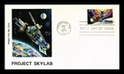 US COVER SKYLAB SPACE LABORATORY FDC SCOTT 1529 PHILGRAF CACHET