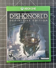 Xbox One Official Case with Dishonored Insert NO Game No Manual