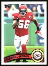 2011 Topps #47 Derrick Johnson Kansas City Chiefs