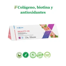 Fuxion Beauty-In Deliciosa Bebida Con Colágeno, Biotina y Antioxidantes 28 Stick