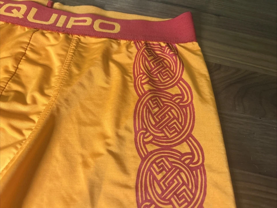 Ropa Interior Hombre Equipo Brazillan Baúl Talla S Naranja Calle Logo Cintura Foto 2 de 4