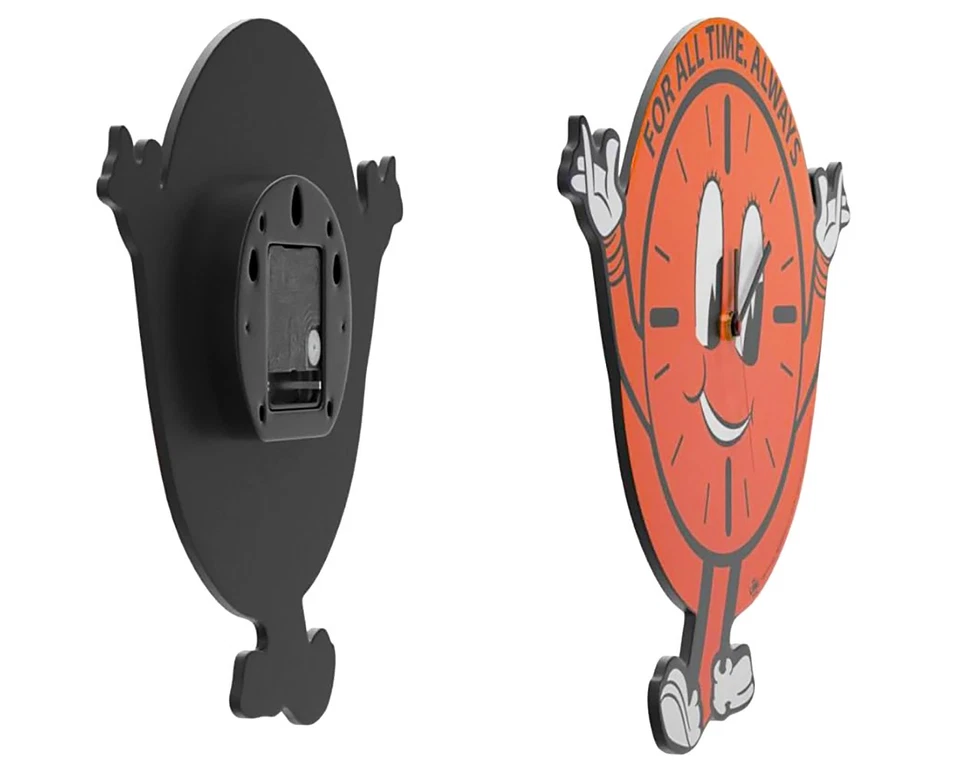 Marvel Comics Loki TV Series TVA Miss Minutes Character Shaped MDF Wall Clock - Image 4 of 4