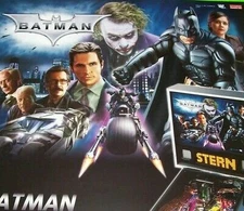 Stern Batman Dark Knight Pinball POSTER Large 33 X 23 German Promo Wall Artwork