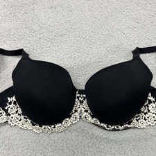 Wacoal Bra 32DDD T-Shirt Bra 853191 Embrace Lace Floral Trim
