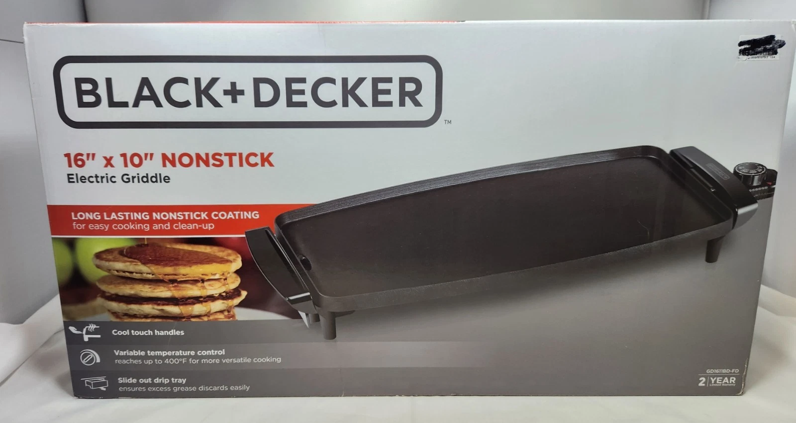 Black & Decker 16x10 Nonstick Electric Griddle – New in Box