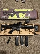 SBR Full Auto Blowback Air Rifle with Accessories And Extra Mags,Co2 And Bbs