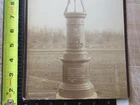 1890's 56th Pennsylvania Inf. Battle of Gettysburg monument large cabinet photo