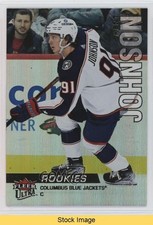 2022-23 Upper Deck Fleer Ultra Rookies Rainbow Foil Kent Johnson #236 READ 1os2