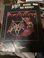Slayer Show No Mercy Guitar Tablature Book - ...