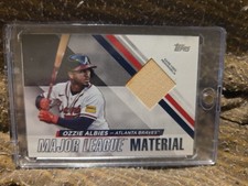 2019 Topps Major League Material Relics Ozzie Albies #MLM-OA (MEM)