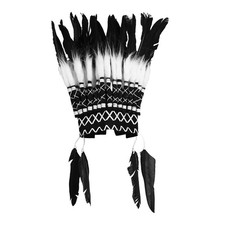 Chief Indian Headdress Native Inspired Headdress for Role Play Show Cosplay