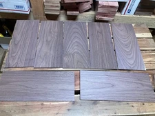 7 1/4" T  WALNUT lumber wood thin 5 3/4" x 14 1/2" Kiln dried S4S *FREE SHIPPING