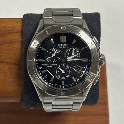 Citizen Signature Octavia BL5460-51E Eco-Drive Chronograph Watch w/ Box + Papers