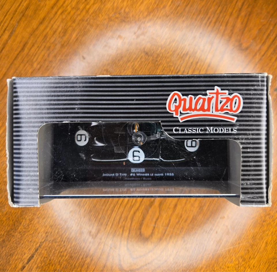 Quartzo 1/43 Nascar Jaguar tipo D #6 Hawthorn/Bueb ganador Le Mans 1955 Foto 2 de 4