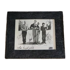 Stone Temple Pilots Signed Promo Photo Scott Weiland Autograph 8x10 Framed STP