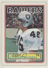 1983 Topps Todd Christensen #298 sq1
