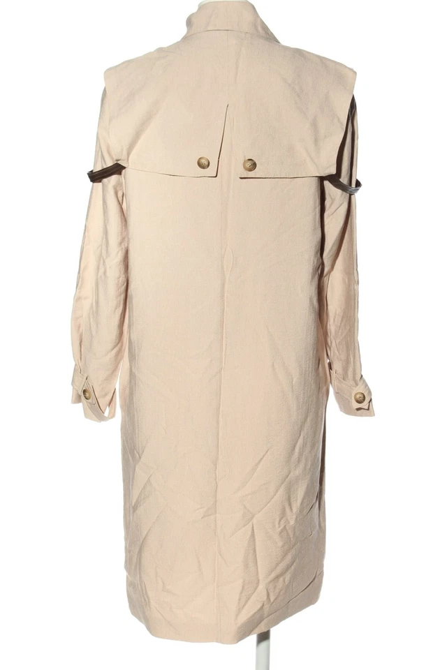 ASOS Abrigo de entretiempo Mujeres Abrigo Talla EU 38 crema look casual - Imagen 2 de 4
