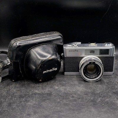 Minolta Hi-Matic 7S Rangefinder Film Camera 45mm f/1.8 Rokkor | eBay
